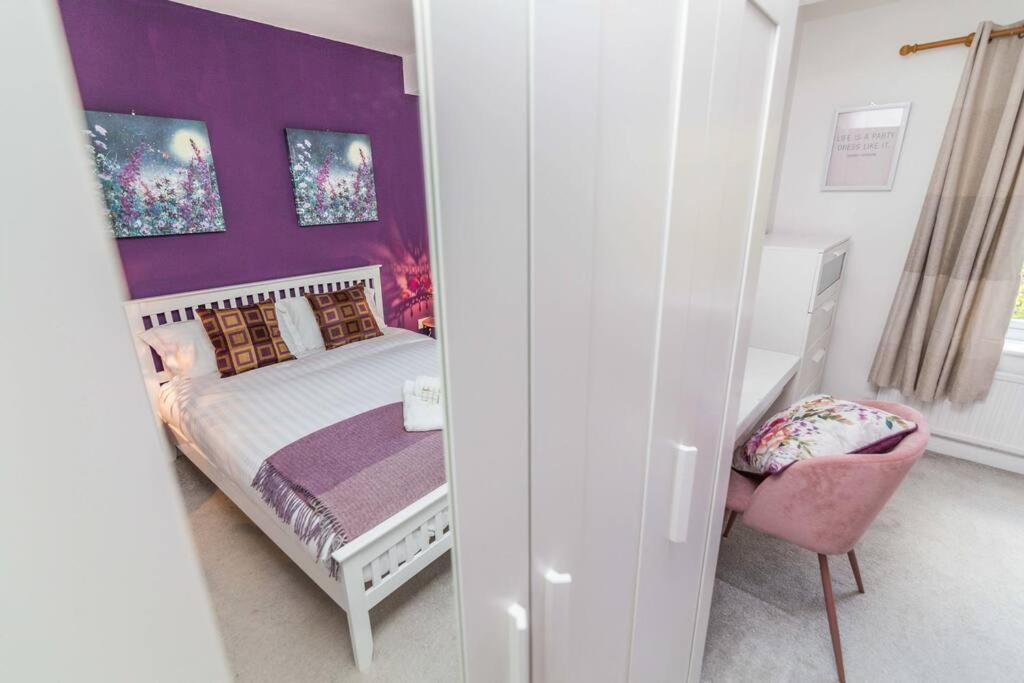 Lovely Home With Four Bedrooms And Private Garden And Parking, Close To Nottingham City Centre Exterior foto